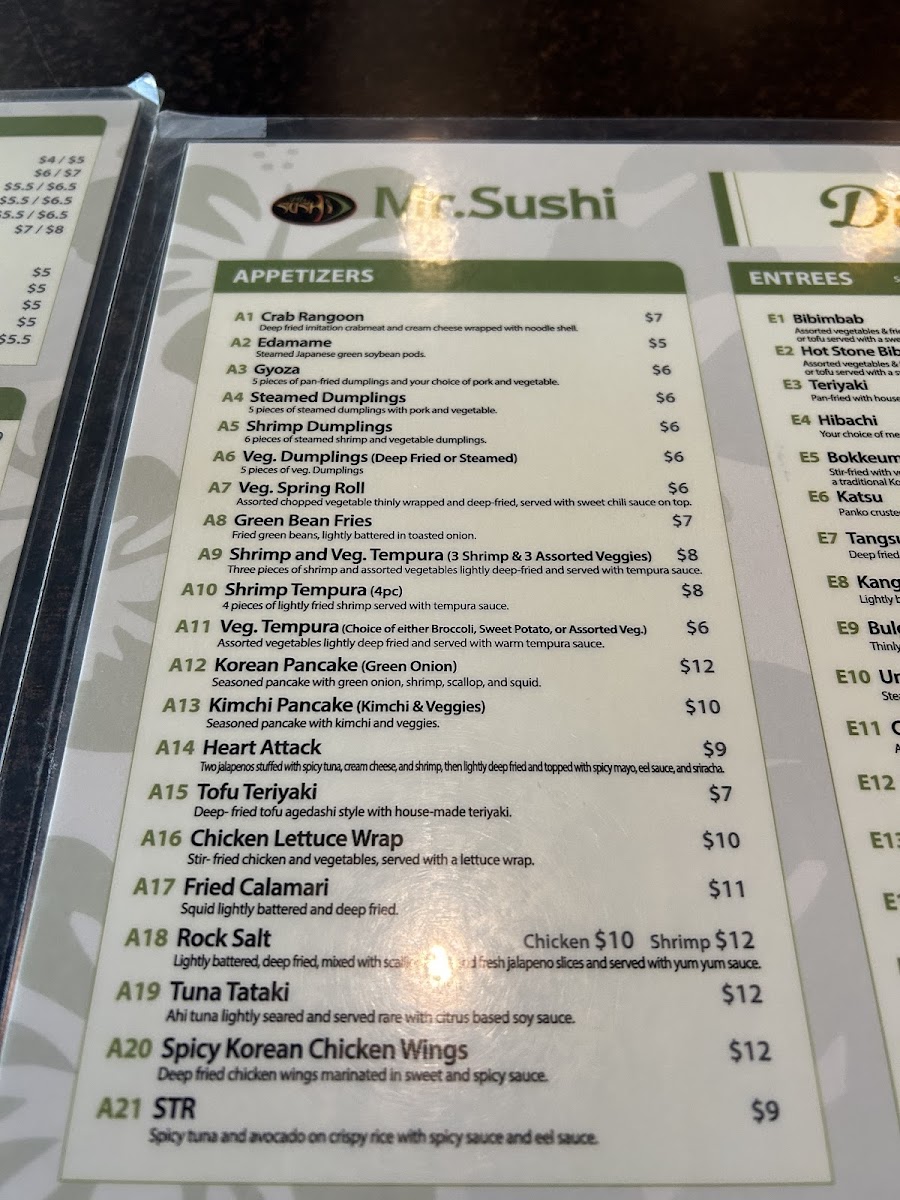 Mr. Sushi Clifton Menu-5